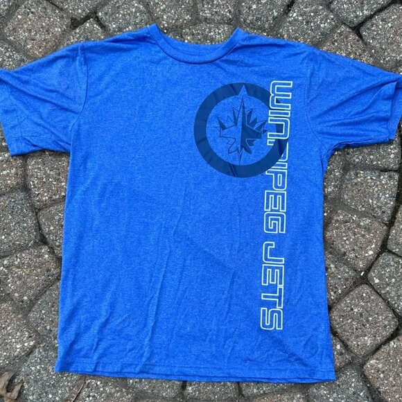 Winnipeg Jets NHL Hockey T Shirt Sz L - Picture 1 of 7